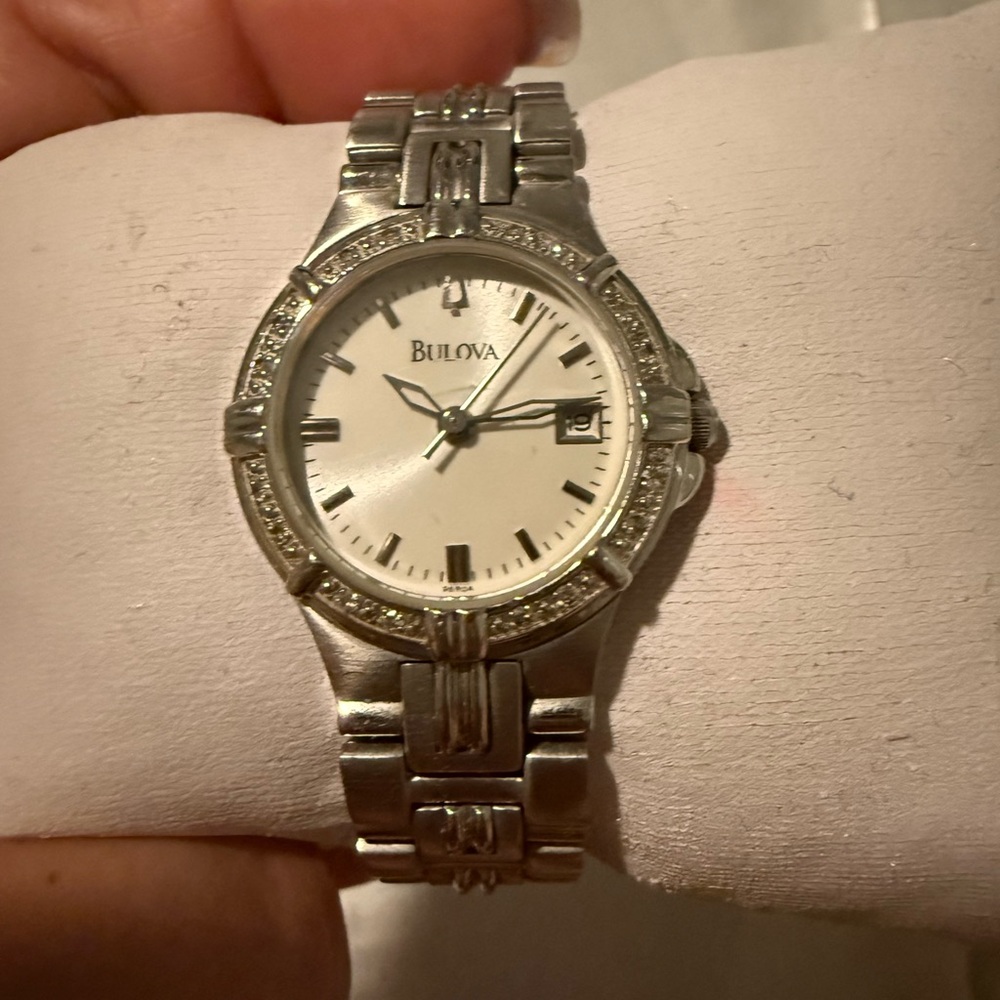 Bulova Silver Luxury Analog Watch - Picture 6 of 6